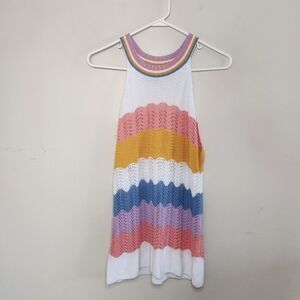 Women's Knit Sleeveless Sweater Sz Large